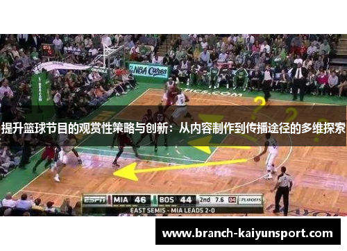 提升篮球节目的观赏性策略与创新:从内容制作到传播途径的多维探索 提升篮球节目的观赏性策略与创新:从内容制作到传播途径的多维探索